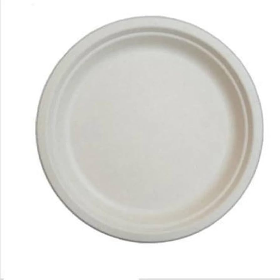 Bagasse Round Plates